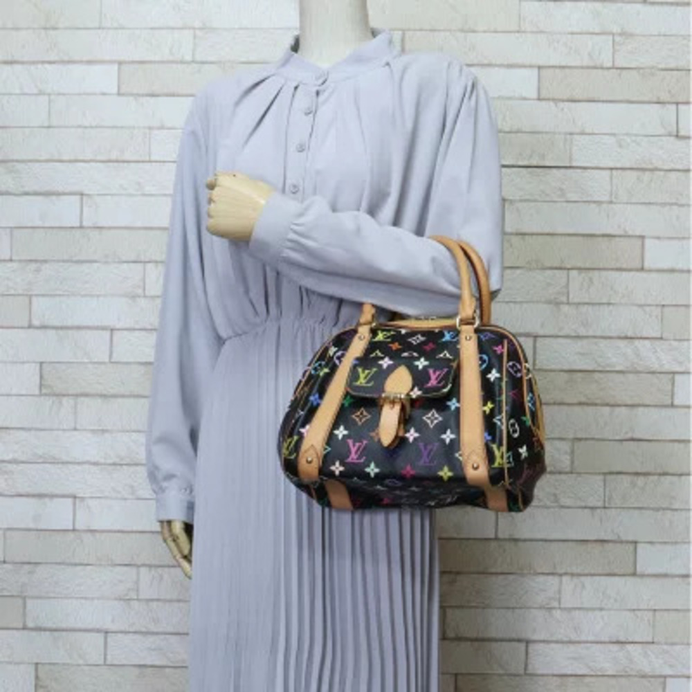 Louis Vuitton Monogram Handbag Multicolor Priscilla